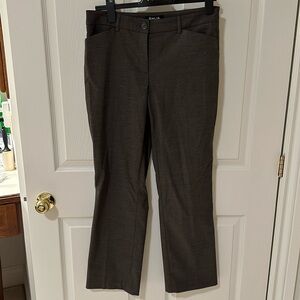 Brown grey dress pants-like new!